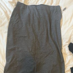 Gray skirt
